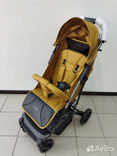 Новая коляска (сложение чемоданом), механ.спинка