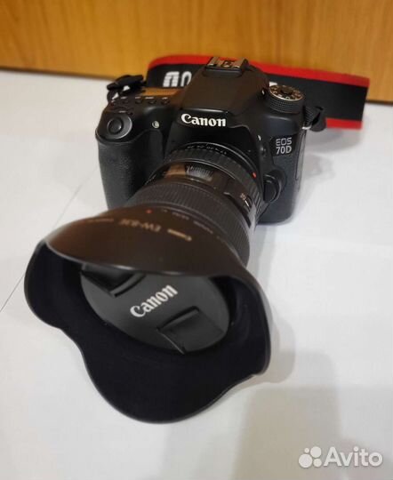 Фотоаппарат canon 70d с объективами