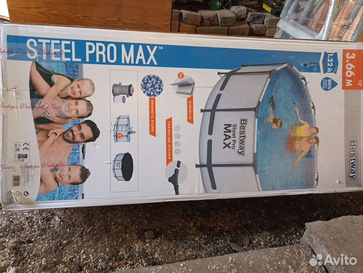 Каркасный бассейн bestway 366-122