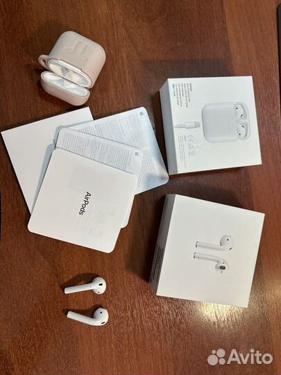 Наушники apple airpods 2