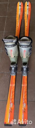 Горные лыжи 170, новые боты 27р