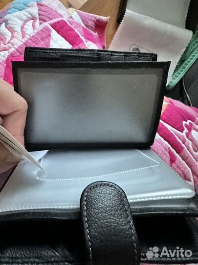 Мужское кожаное портмоне