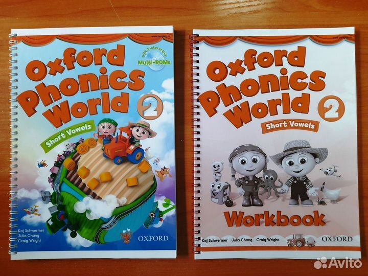 Oxford Phonics World 2 Classboоk+Wоrkbook комплект