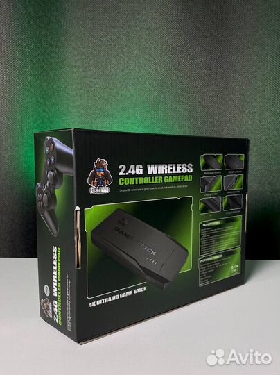 Игровая приставка game stick 4k 64gb опт/розница