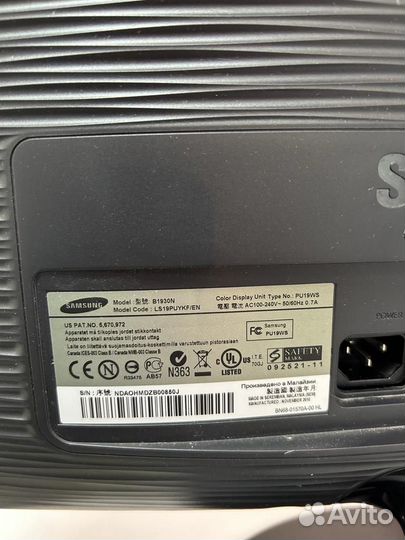 Монитор Samsung B1930N