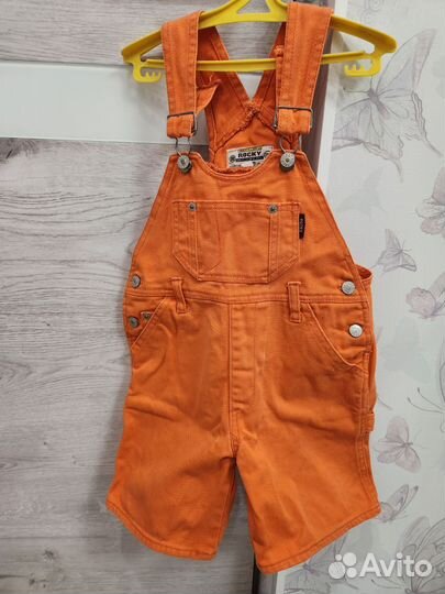 Джинсовый комбинезон 92-98