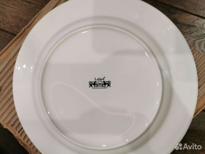 Столовый сервиз lefard, фарфор