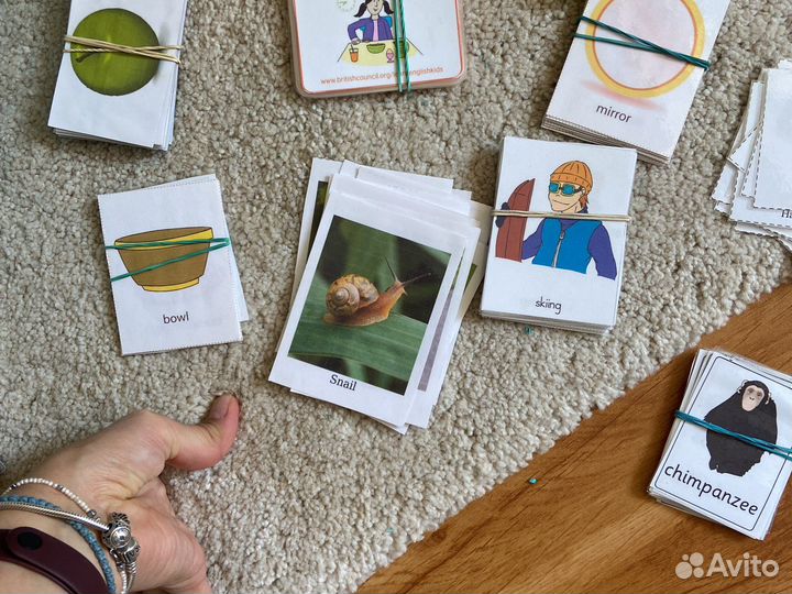 Карточки для изучения английского языка