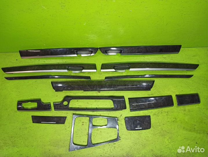 Накладки салона под дерево Bmw 7 F01/02 N63B44A
