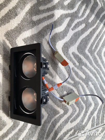 Встраиваемый светильник Arte Lamp A7007PL-2BK priv