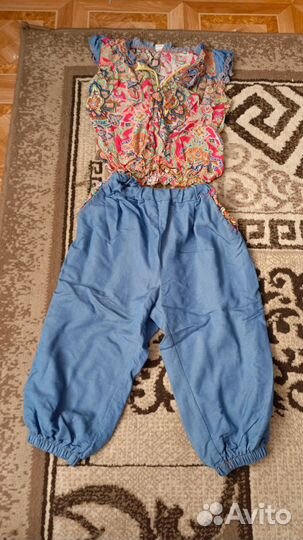 Детские вещи пакетом на девочку 98 104