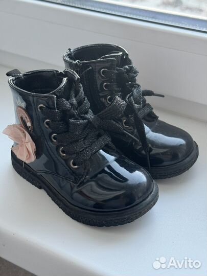 Ботинки для девочки демисезонные 22