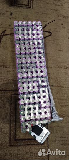 Акб для электровелосипеда 60v*20ah, не рабочий