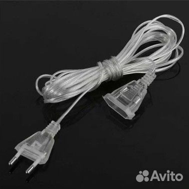 Удлинитель для гирлянд 5м