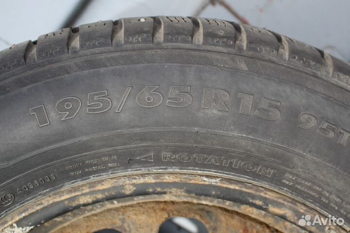 Диски с резиной Nokian Hakkapeliitta 7 195/65/15