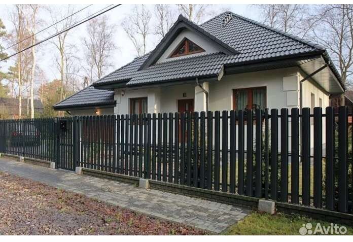 Металлический штакетник, Евроштакет