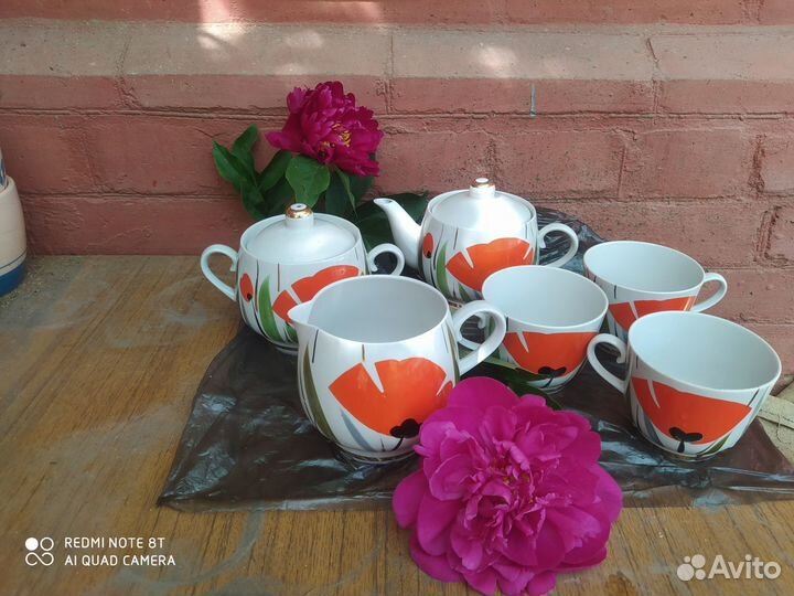 Чайный сервиз фарфор СССР