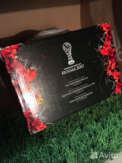Футбольный мяч Adidas fifa krasava 2017 кубок конф