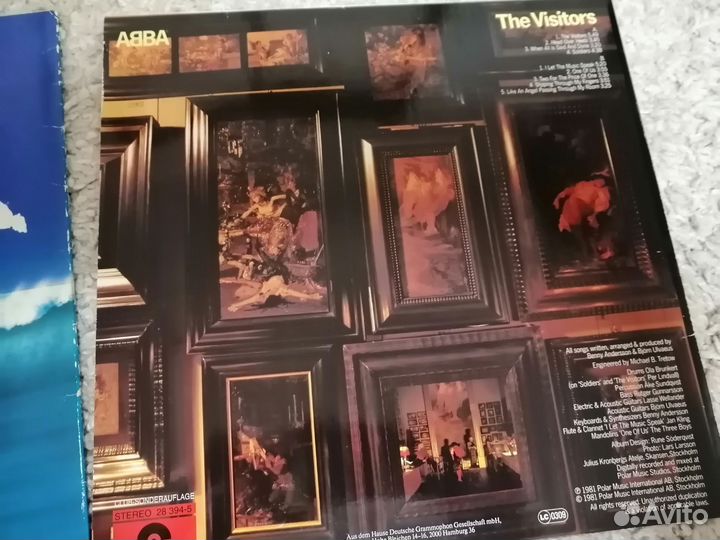 Abba, Boney M, Германия, оригинал LP