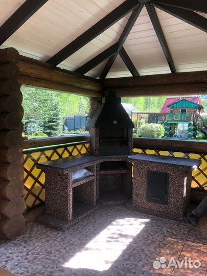 Модульный комплекс барбекю, печь под казан,гриль