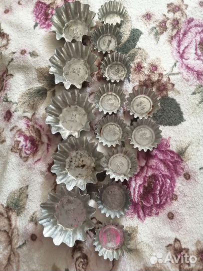 Советские формочки для выпечки