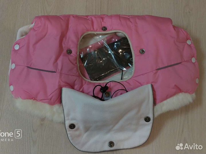 Зимний чехол и муфта на коляску