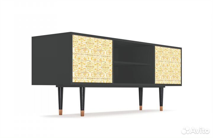 Тв-тумба T2 - Антрацит - Sunshiny Tile