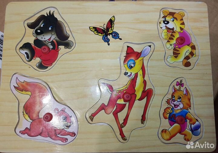 Деревянные пазлы