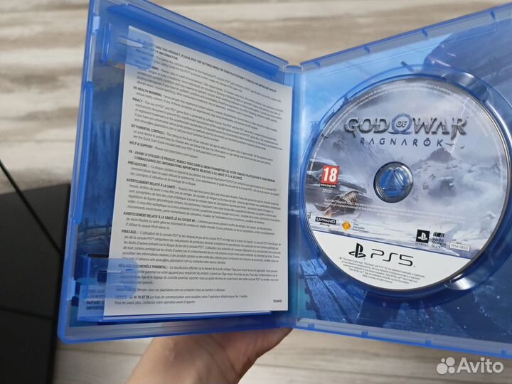 Диск Ps 5 God of War Ragnarok