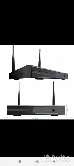 Комплект видеонаблюдения wifi 8 камер FullHD 3mп