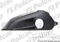 Решетка в бампере правый боков. перед для peugeot 208 04.12-12.19