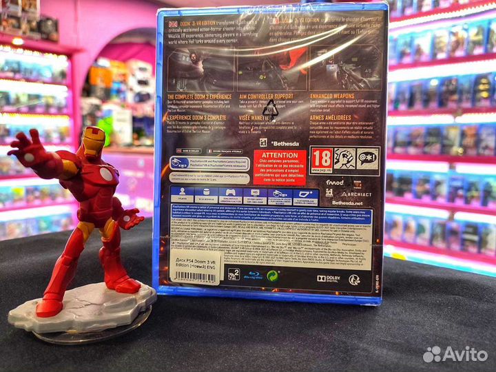 Диск PS4 Doom 3 VR Edition (Новый)