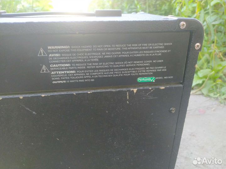 Комбоусилитель Marshall MC series 15CD