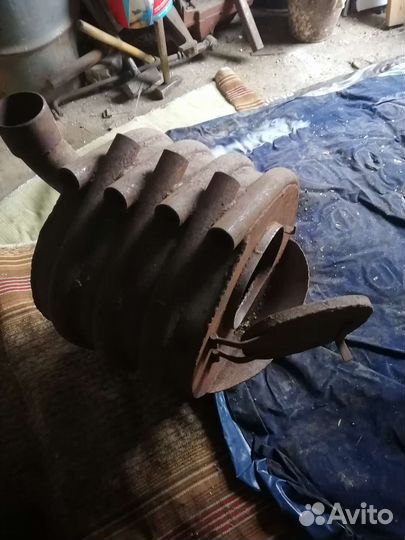 Печь дровяная для гаража