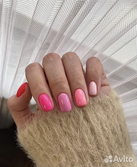 Маникюр С покрытием