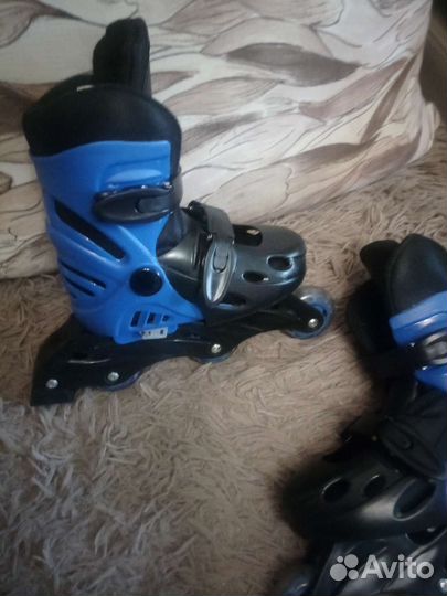 Коньки роликовые раздвижные 31-34