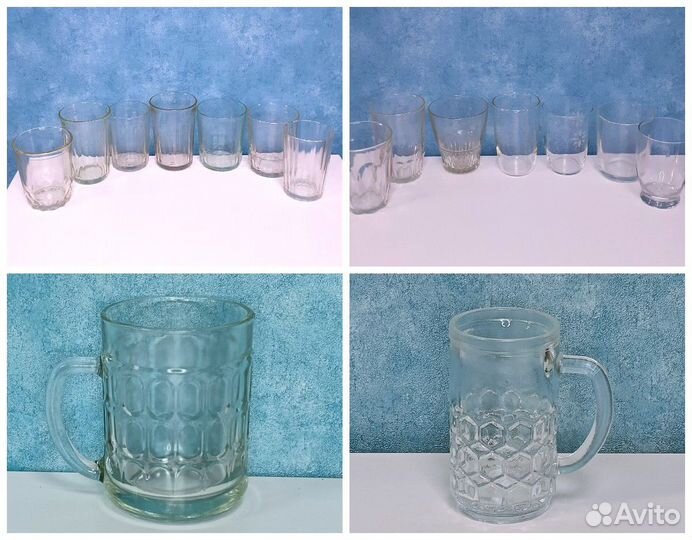 Стеклянная посуда Винтаж СССР