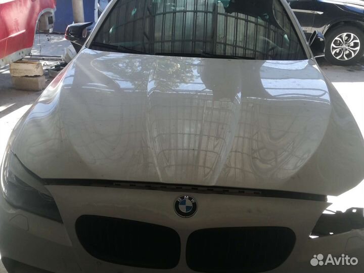 Капот белый BMW 5-series F10