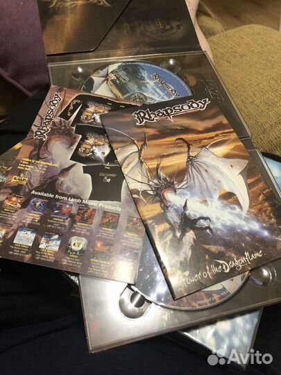 Лимитированное издание группы Rhapsody CD/DVD