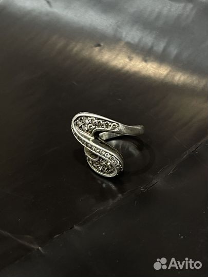 Серебряное кольцо, проба 925 вес 5.87 гр р-р 17.5