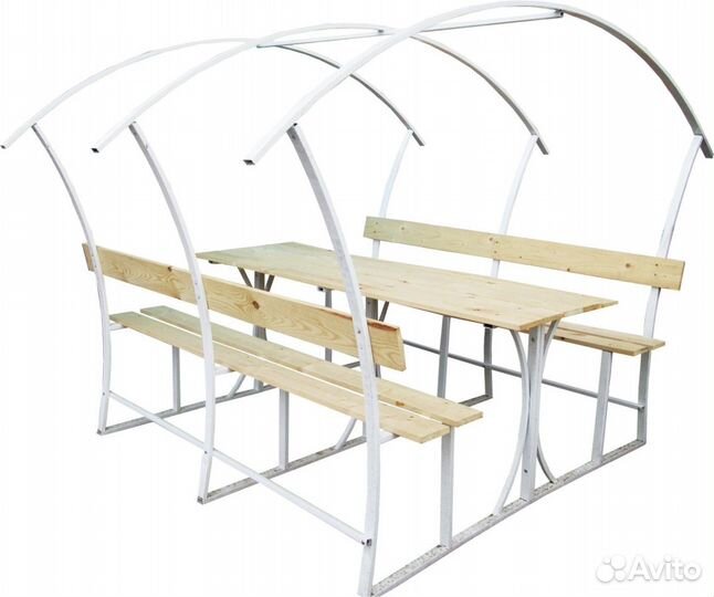 Беседка дачная (каркас) разборная