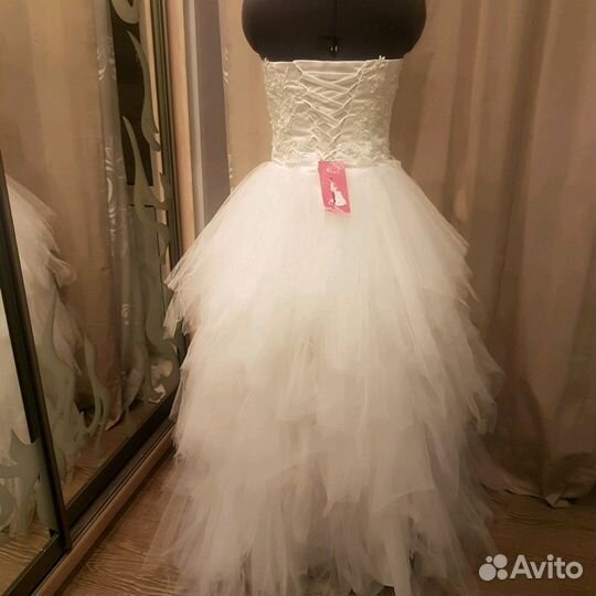 Пышное свадебное платье