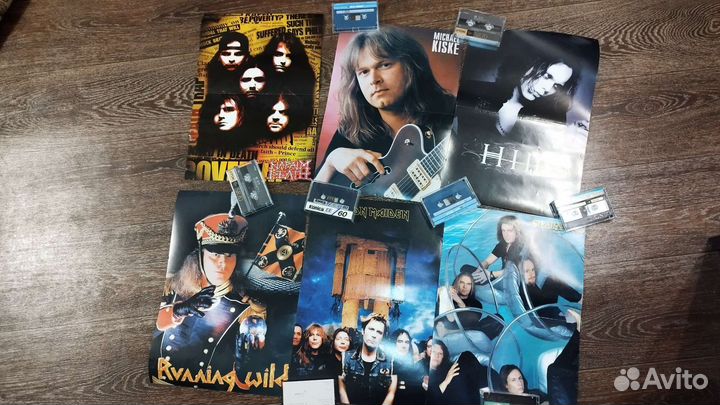 Плакаты рок групп