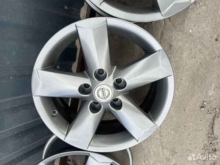 Диски Nissan R16 5/114.3 Графит