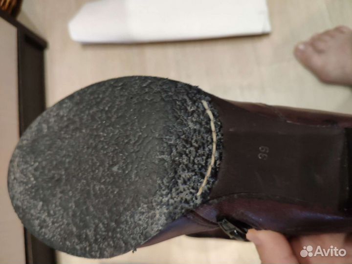 Сапоги женские демисезонные, 39 размер