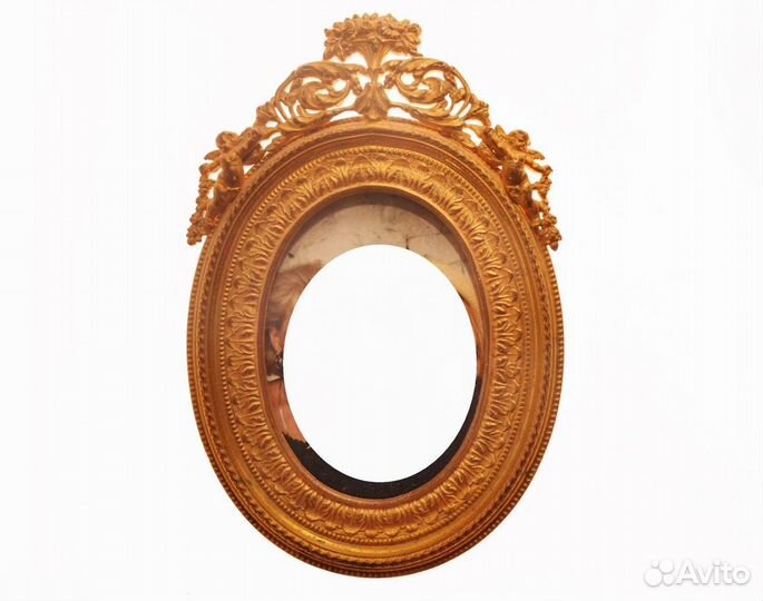 Старинная бронзовая рамка