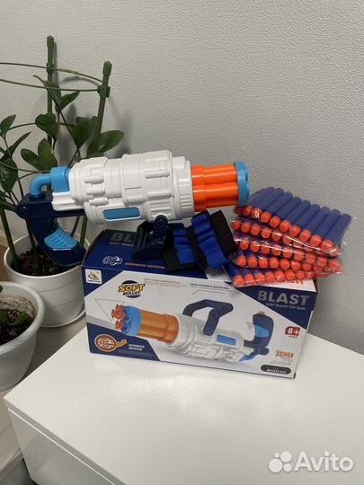 Детский пистолет, бластер, пулемет, подарок