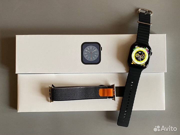 Часы X9 Pro Smart watch Apple Watch Чёрные 45мм