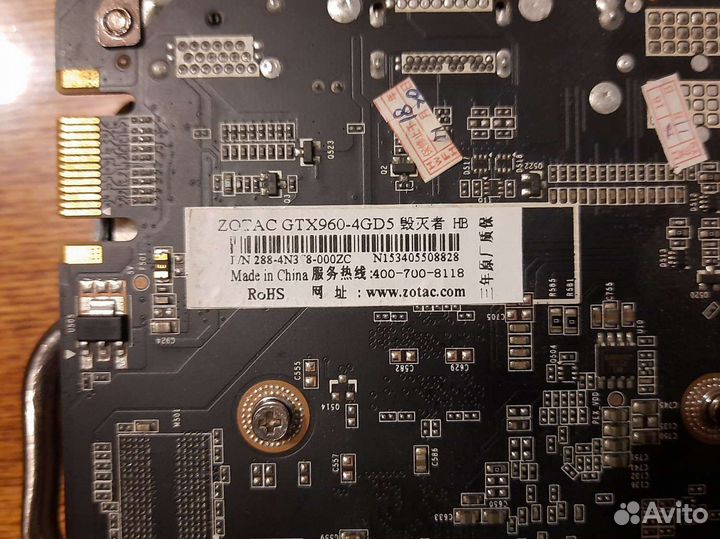 Видеокарта gtx 960 4gb