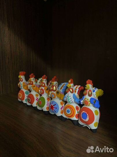 Дымковская игрушка, свистульки